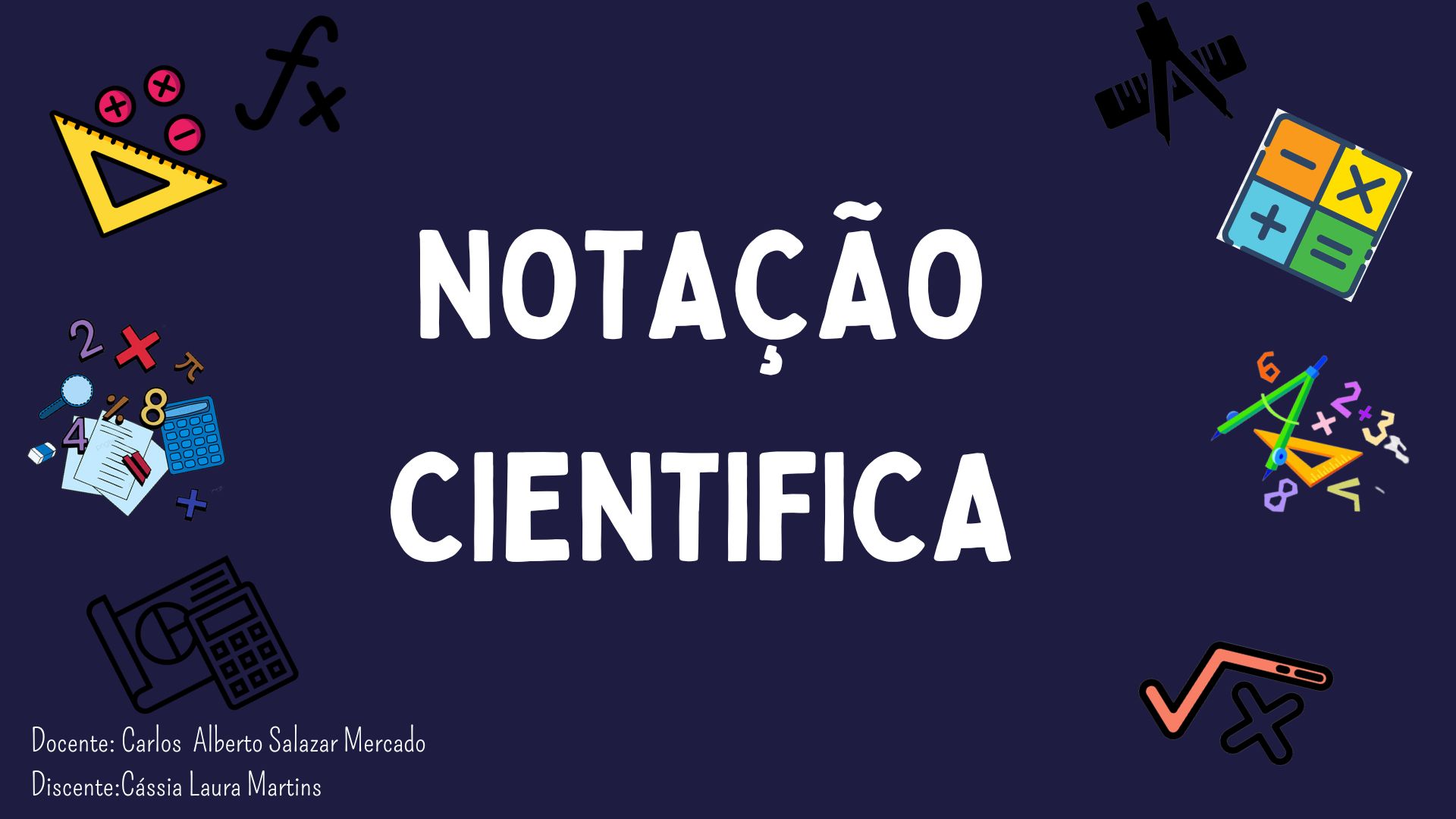 notação cientifica